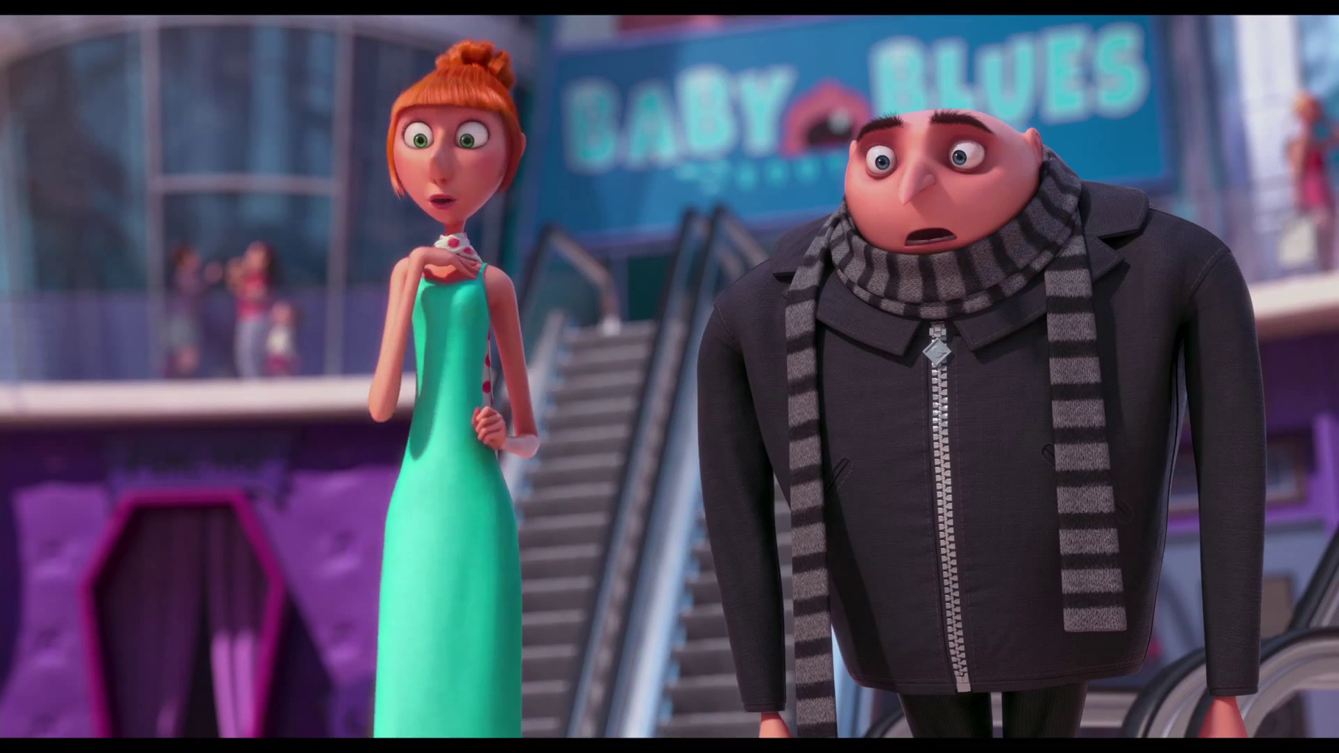 Movie Despicable Me 2 Wallpapers - Gru And Lucy Wilde , HD Wallpaper & Backgrounds