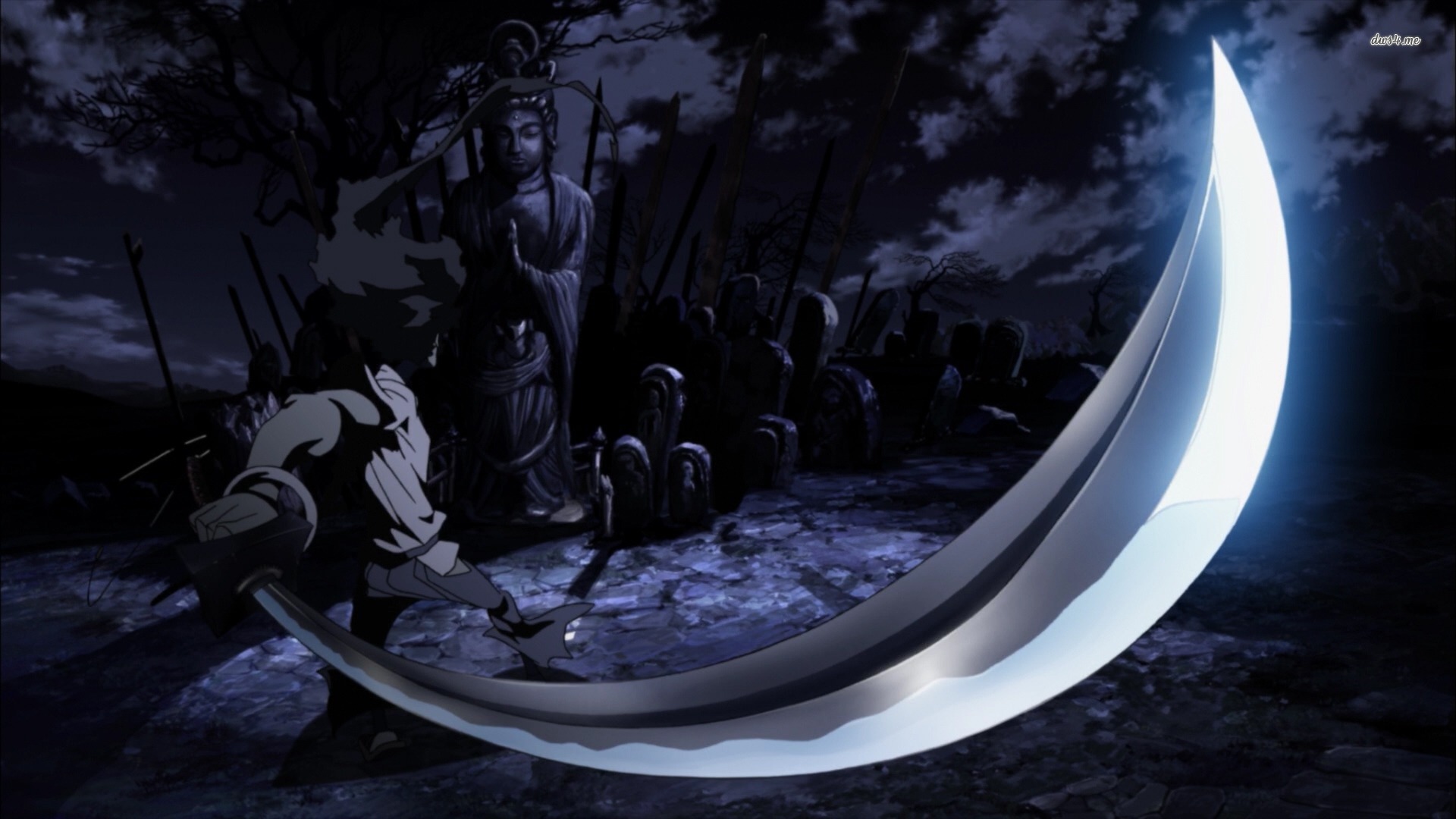 Afro Samurai - Afro Samurai Resurrection , HD Wallpaper & Backgrounds