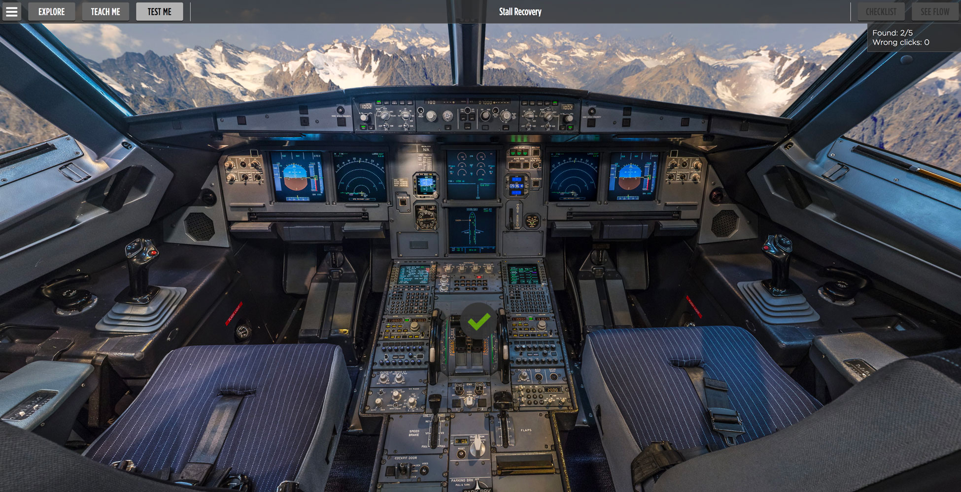 A320 Cockpit Wallpaper - Airbus A320 Cockpit 360 View , HD Wallpaper & Backgrounds