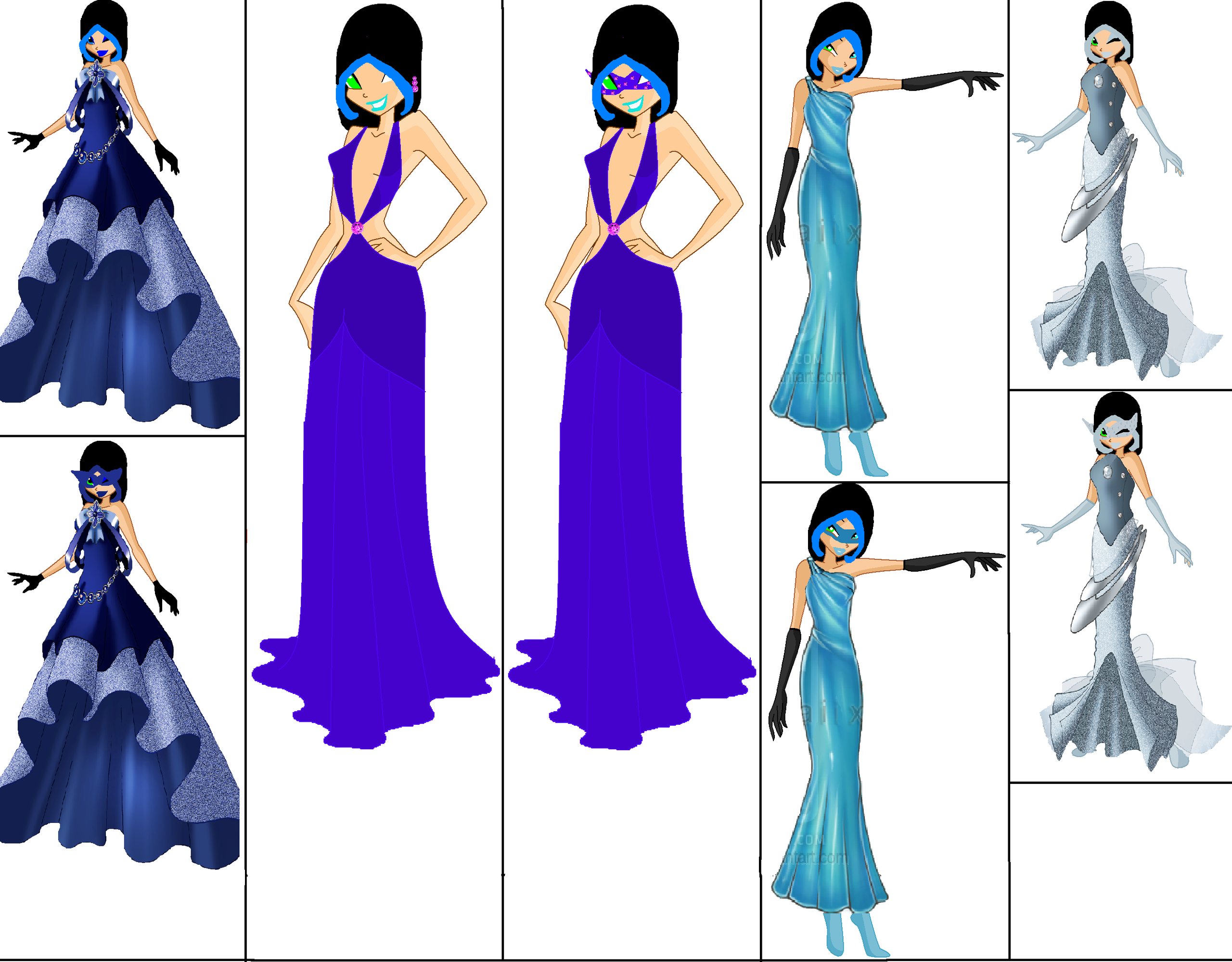 Magicia's Roleplay Images Help My Chose Dress For Pain/haether - Fashion Illustration , HD Wallpaper & Backgrounds