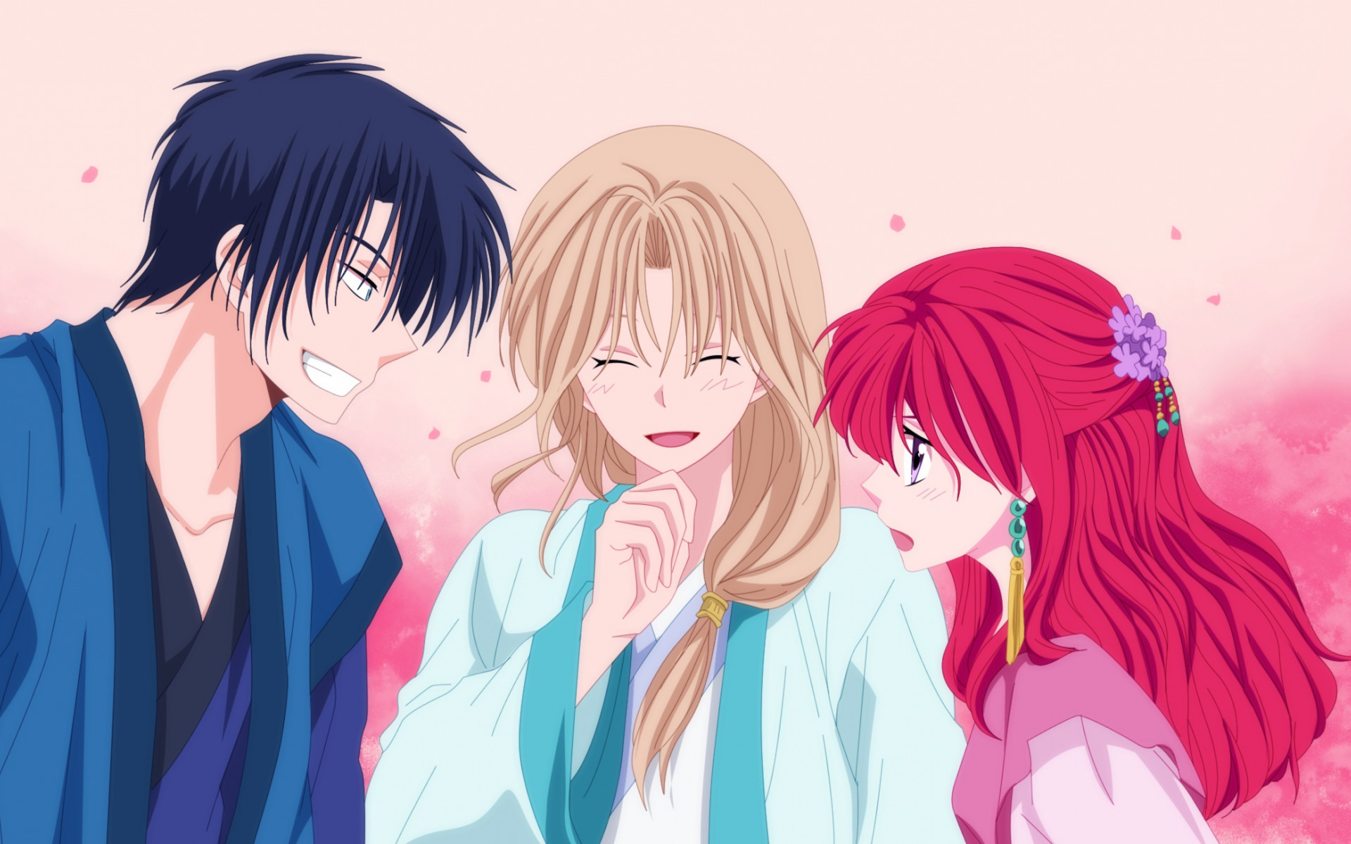 Akatsuki No Yona, Hak Son, Yona, Yun, Japanese Manga, - Akatsuki No Yona Wall Paper , HD Wallpaper & Backgrounds