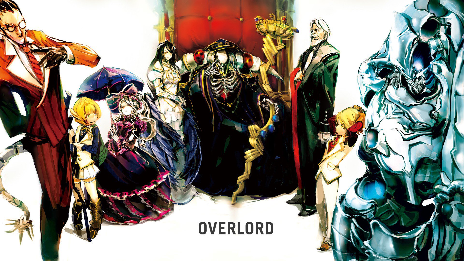 Hd Wallpaper - Overlord Wallpaper Anime Hd , HD Wallpaper & Backgrounds