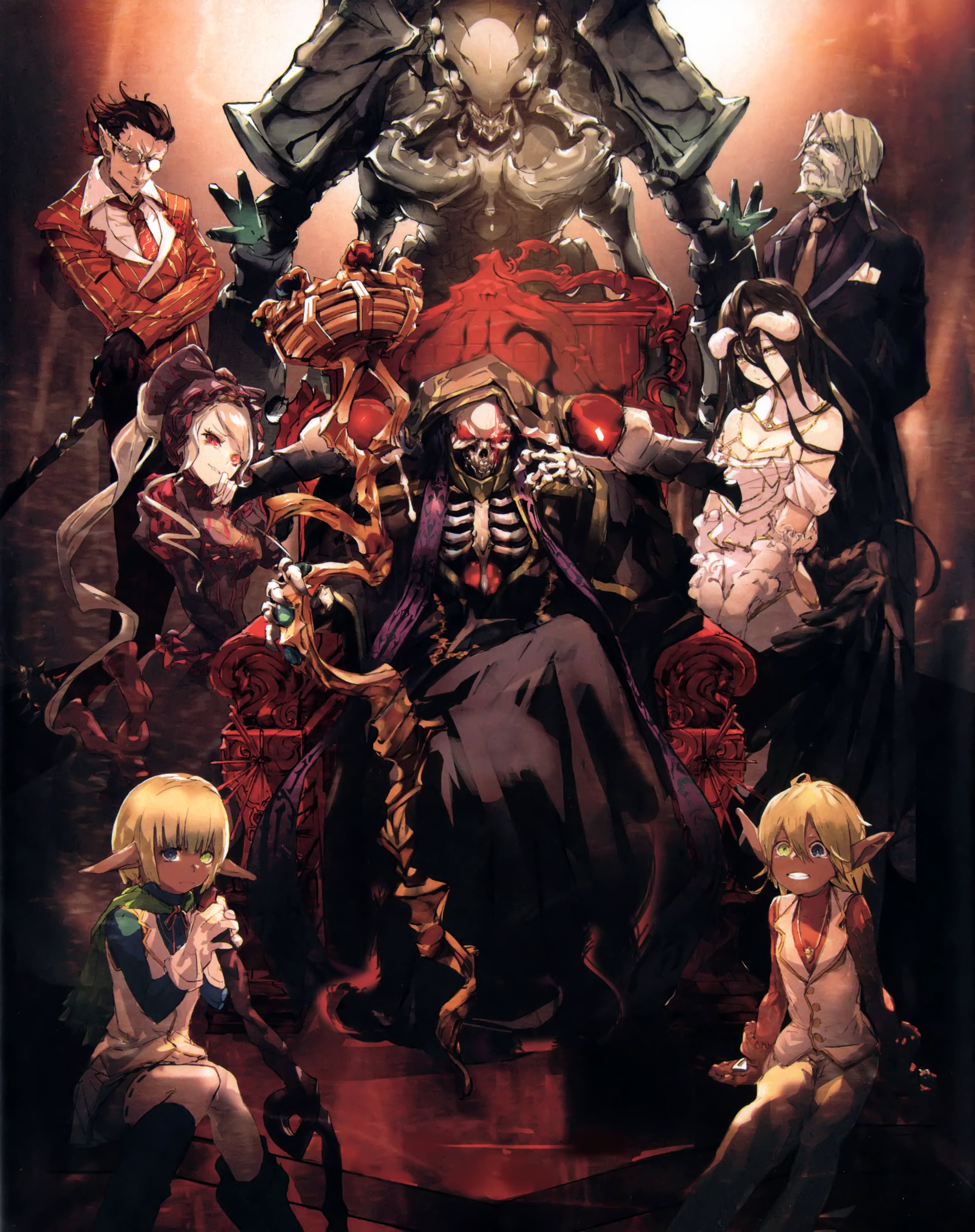 Overlord Anime Movie Digital Wallpaper, Cocytus , Crossdress, - Overlord All Supreme Beings , HD Wallpaper & Backgrounds