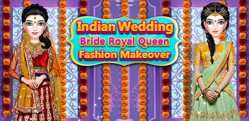 Indian Wedding Bride Royal Queen Fashion Makeover - Fête De La Musique , HD Wallpaper & Backgrounds