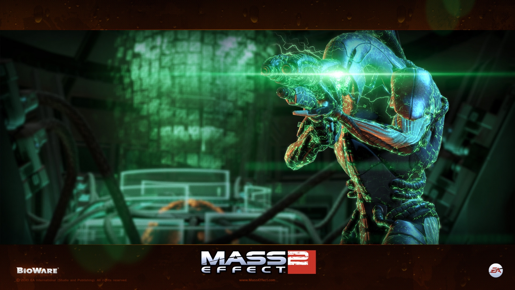 Overlord Wallpaper - Mass Effect 2 Overlord Geth , HD Wallpaper & Backgrounds