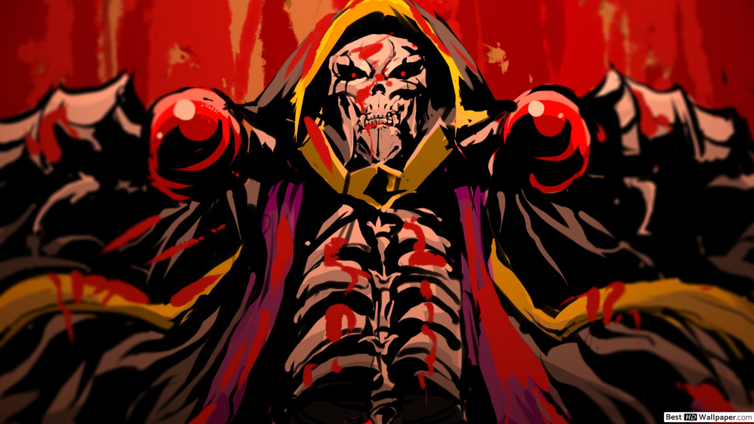 Download Ainz Ooal Gown From Overlord Wallpaper - Overlord Art Ainz Ooal Gown , HD Wallpaper & Backgrounds