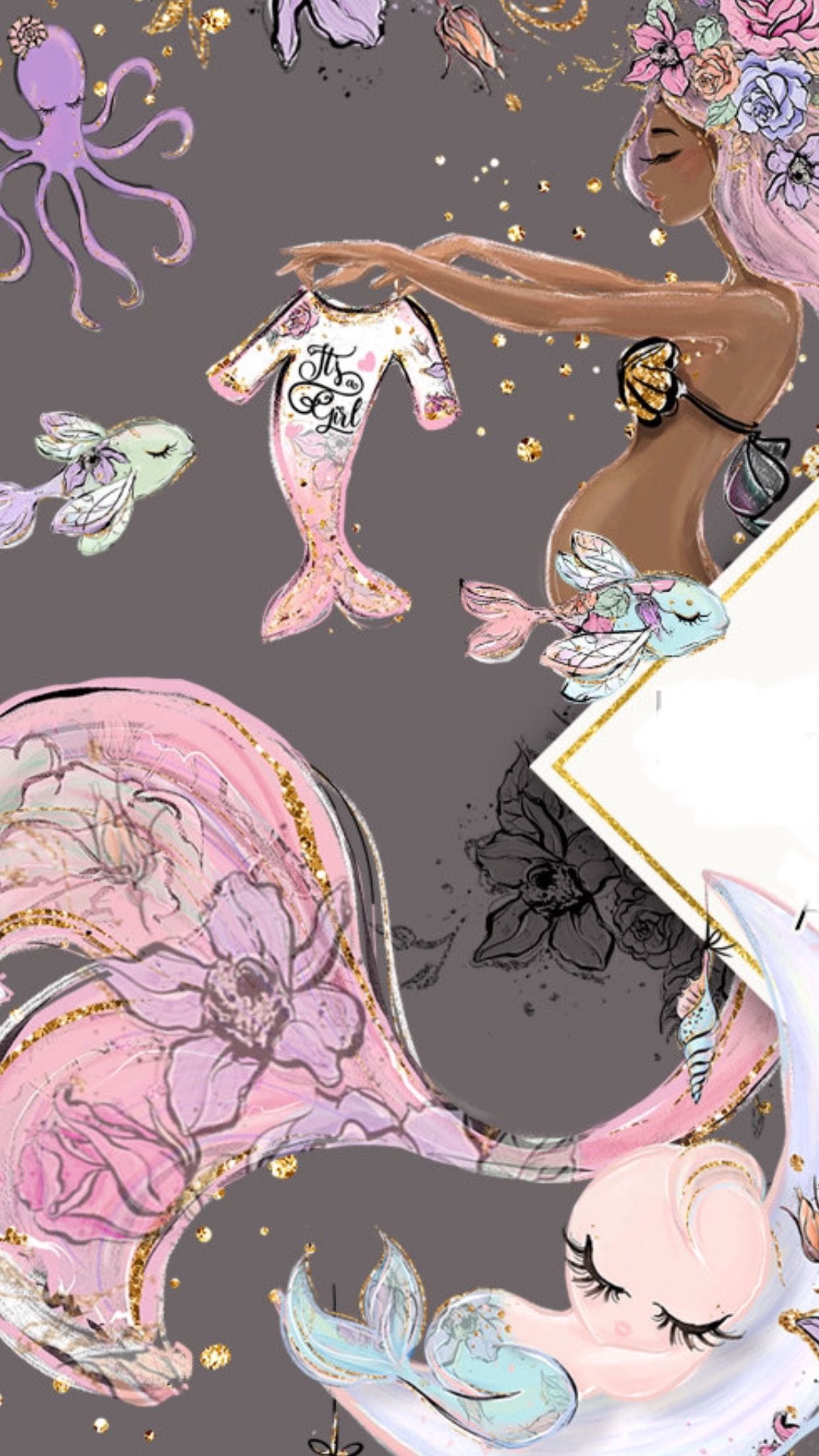 Sirenas Wallpaper - Fondo De Pantalla Para Embarazadas , HD Wallpaper & Backgrounds