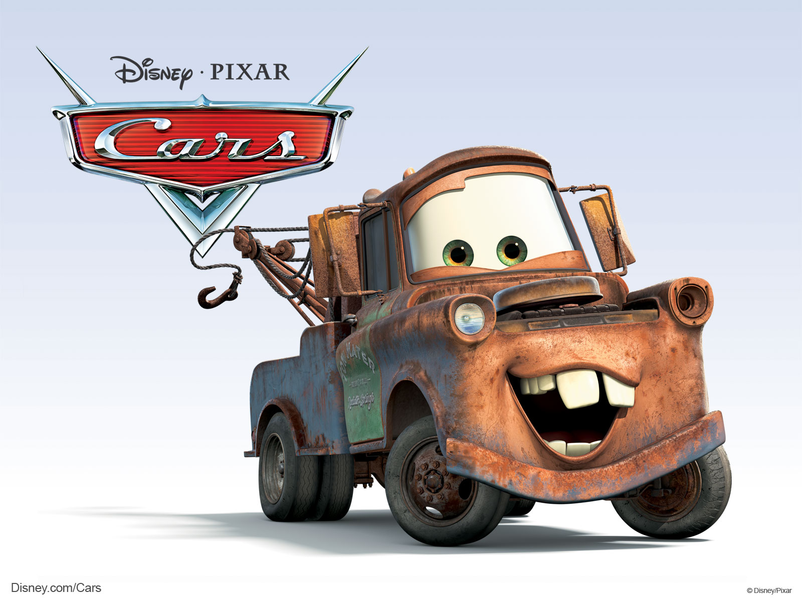 Mater The Tow Truck From Disney-pixar Cars Movie Wallpaper - Mater Cars , HD Wallpaper & Backgrounds
