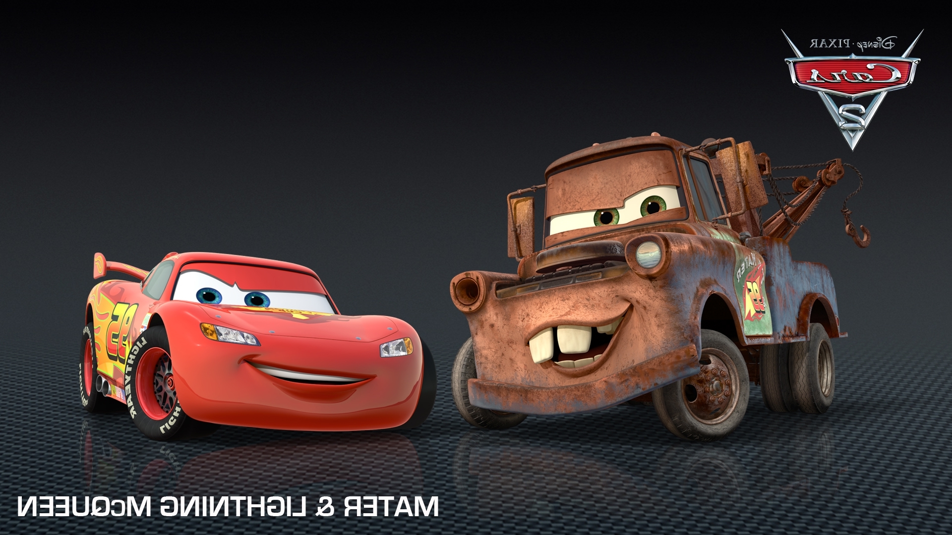 Mater Lightning Mcqueen Disney Pixar Cars Free Hd Wallpaper - Cars 2 (2011) , HD Wallpaper & Backgrounds