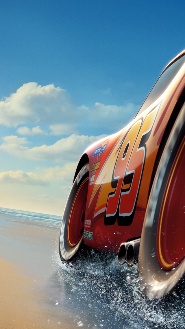 Cars 3, 4k, Lightning Mcqueen, 5k, 8k, Poster - Cars 3 Wallpaper Iphone , HD Wallpaper & Backgrounds