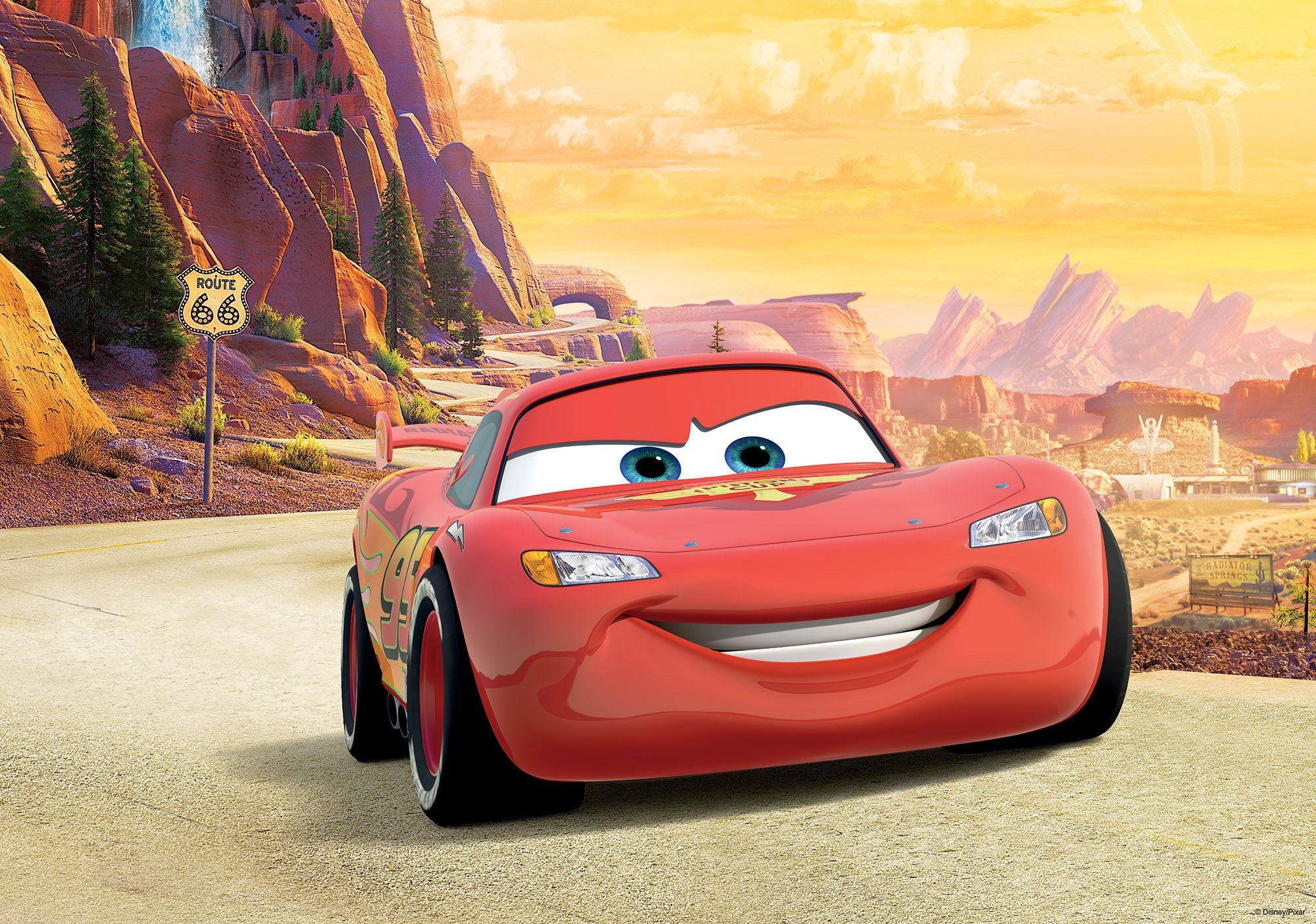 Lightning Mcqueen Wallpaper - Disney Cars You Re Invited , HD Wallpaper & Backgrounds