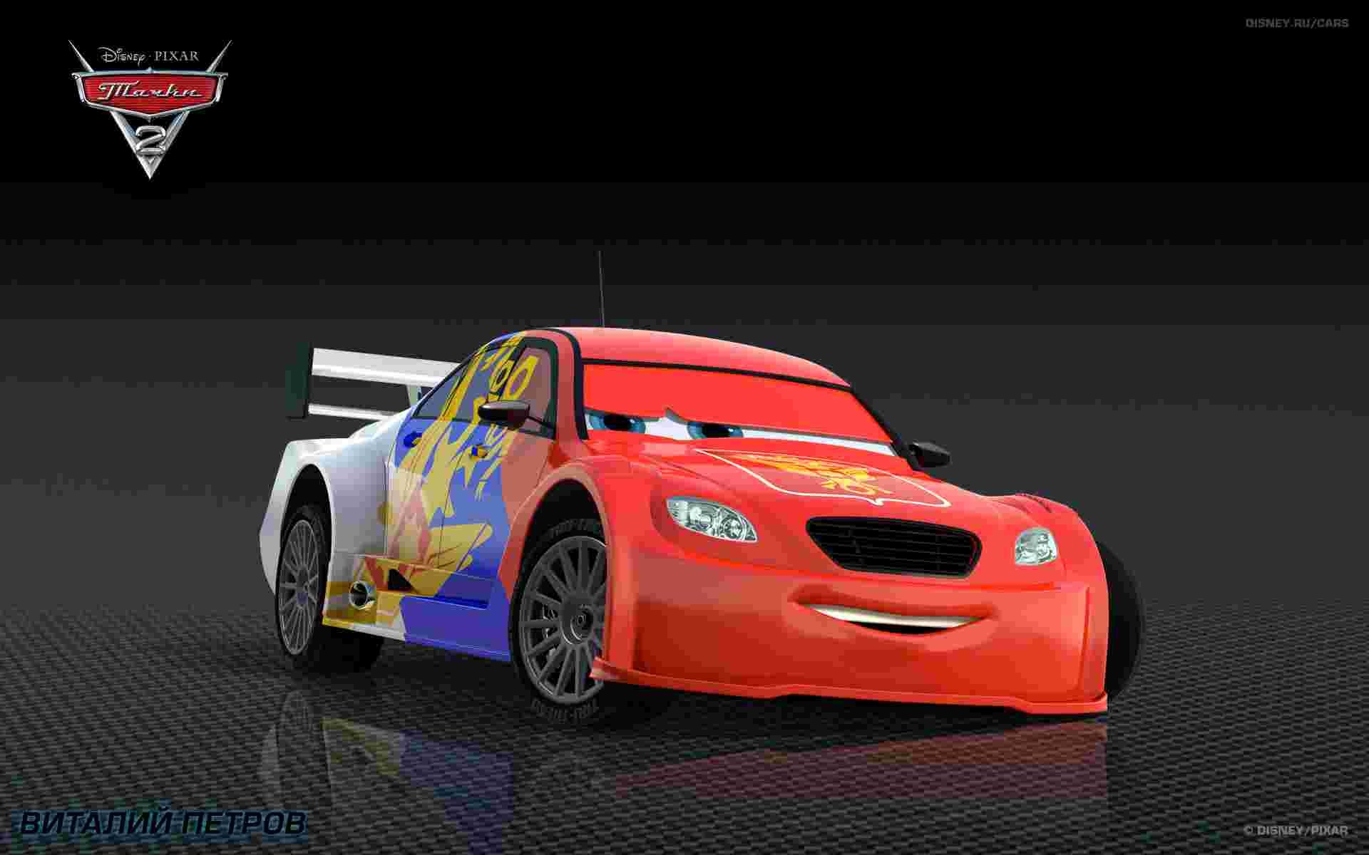 3d Cartoon Wallpaper Funny Stoped Car Desktop Wallpapers - Cars 2 All Characters , HD Wallpaper & Backgrounds