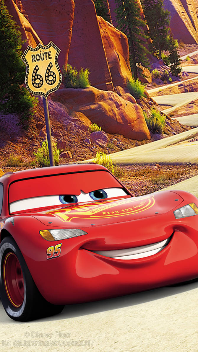 Lightning Mcqueen Wallpaper Iphone The Galleries Of - Lightning Mcqueen Car 3 , HD Wallpaper & Backgrounds