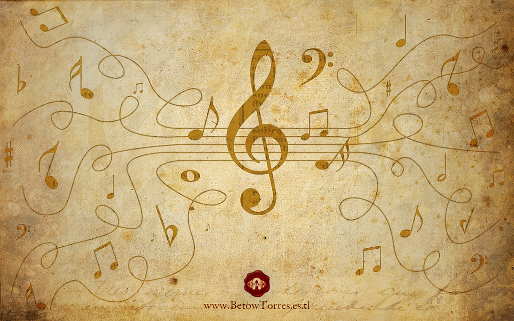 Notas Musicales Wallpaper - Music , HD Wallpaper & Backgrounds