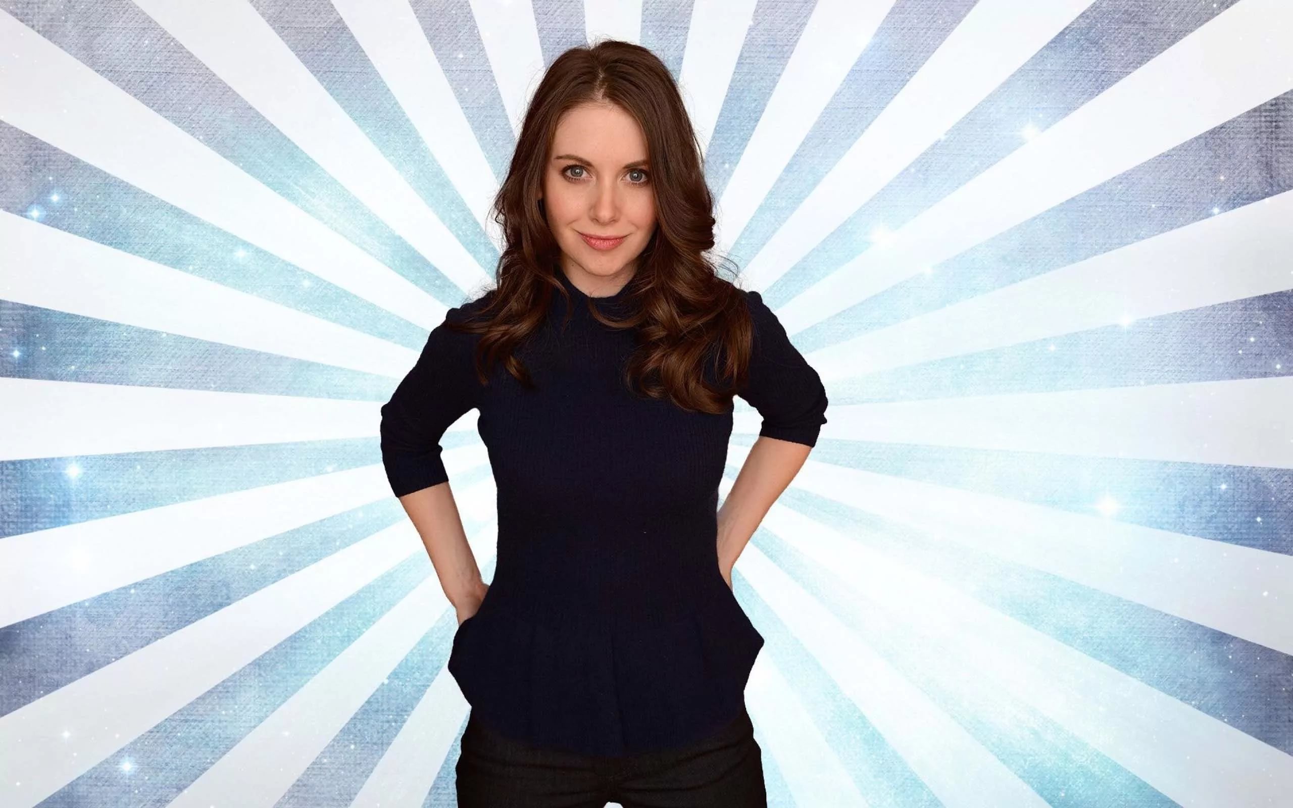 Alison Brie 4k Alison Brie Background - Girl , HD Wallpaper & Backgrounds
