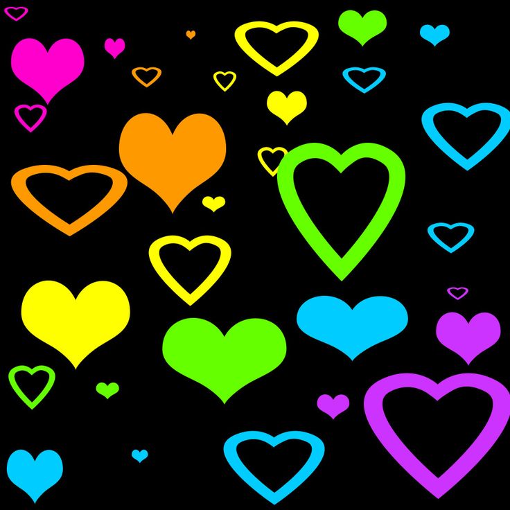 Clipart Info - Different Color Of Hearts , HD Wallpaper & Backgrounds