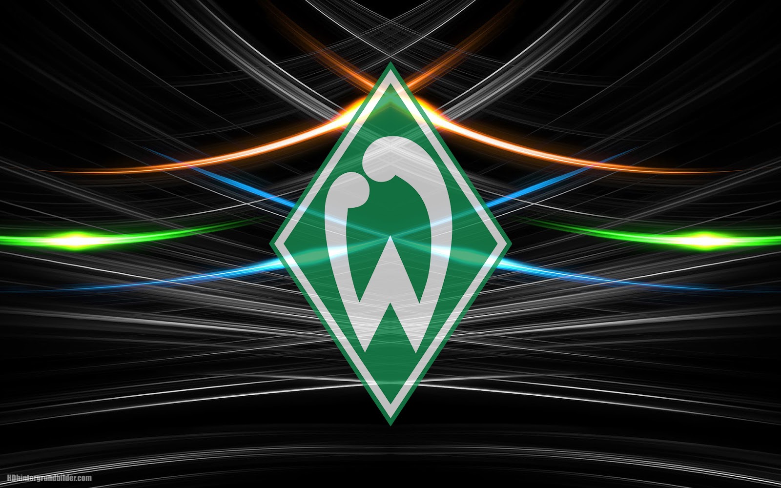 Schwarz Abstrakten Werder Bremen Wallpaper Mit Logo - Fortuna Düsseldorf Vs Werder Bremen , HD Wallpaper & Backgrounds