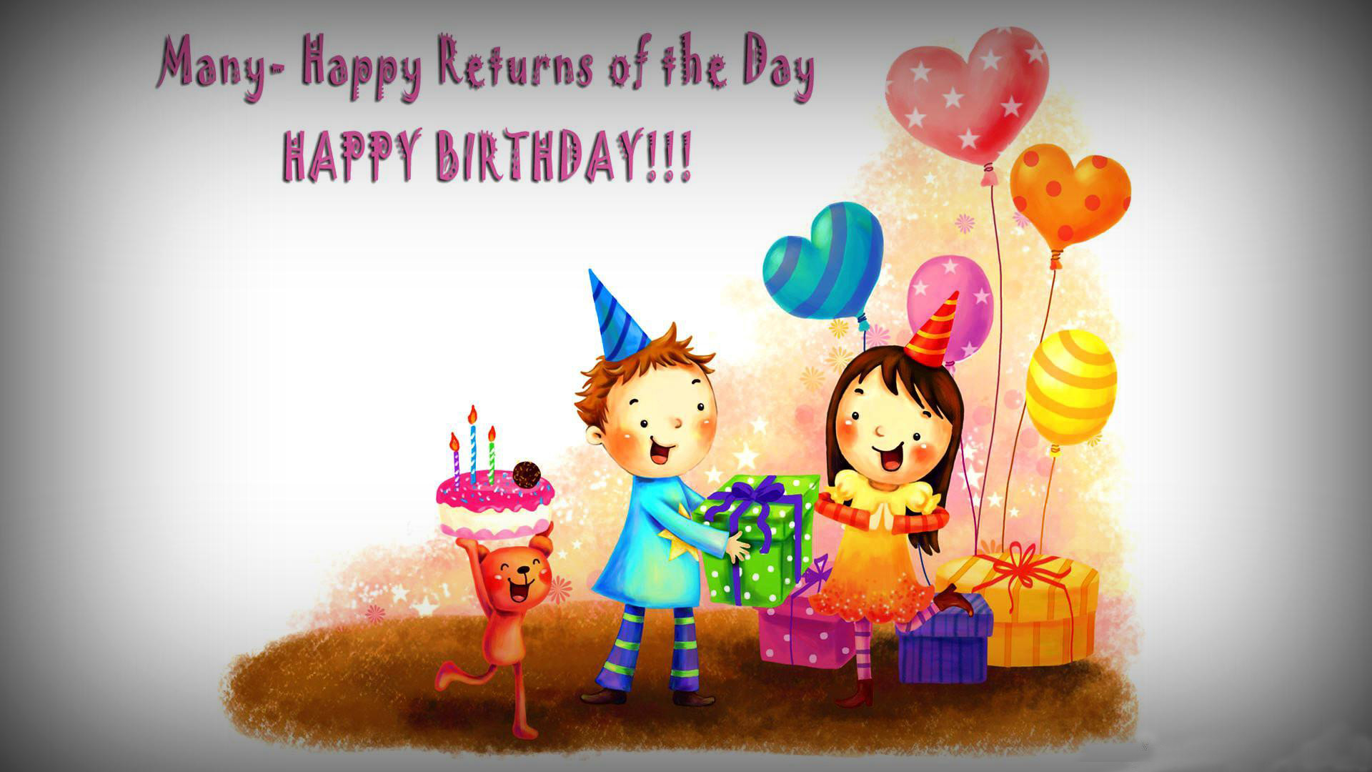 Happy Birthday Best Friend Animated Photo For You - Happy Birthday Best Friend Hd , HD Wallpaper & Backgrounds