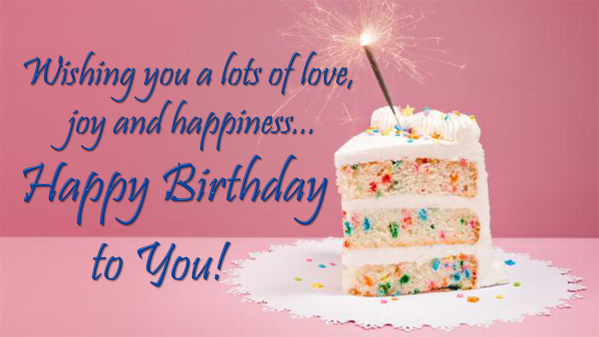 Happy Birthday To You Picture - Happy , HD Wallpaper & Backgrounds