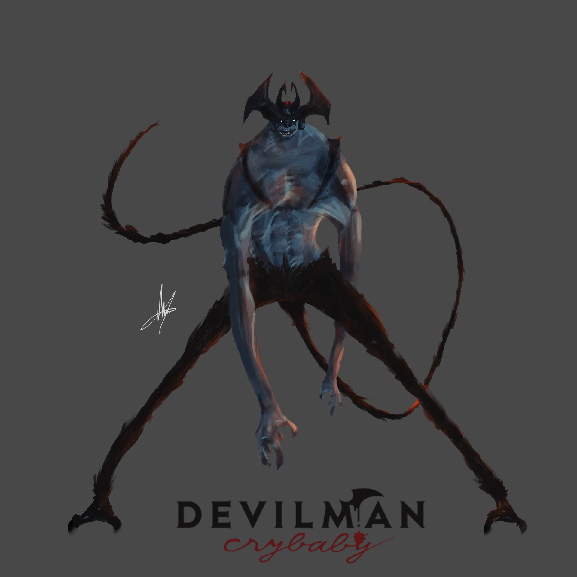 Devilman Crybaby - Illustration , HD Wallpaper & Backgrounds