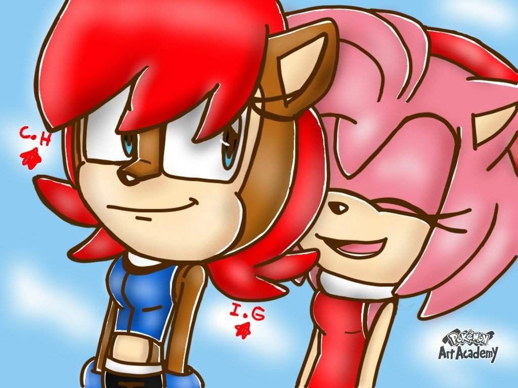 Sally Acorn And Amy Rose - Cartoon , HD Wallpaper & Backgrounds