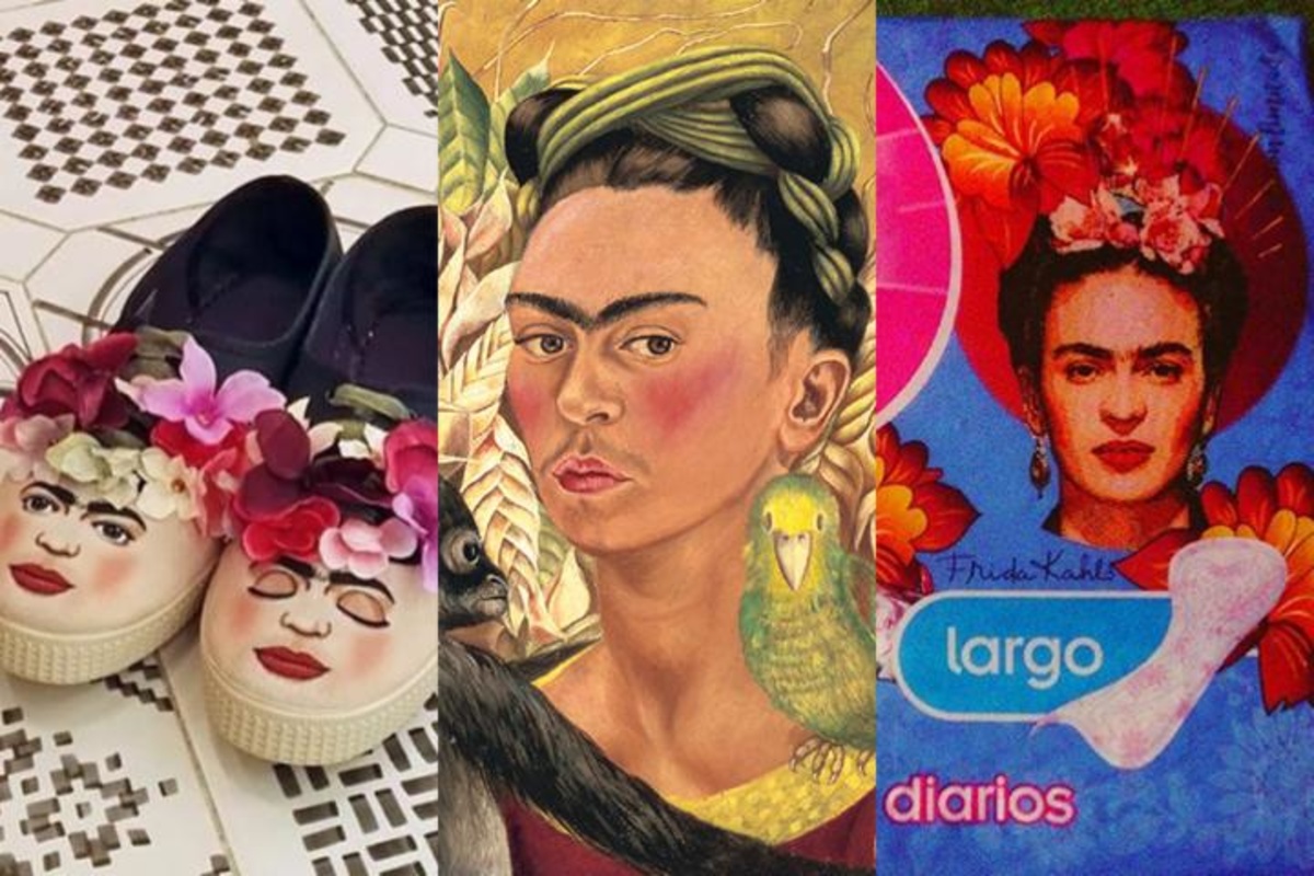 Frida Kahlo Monkey Parrot , HD Wallpaper & Backgrounds