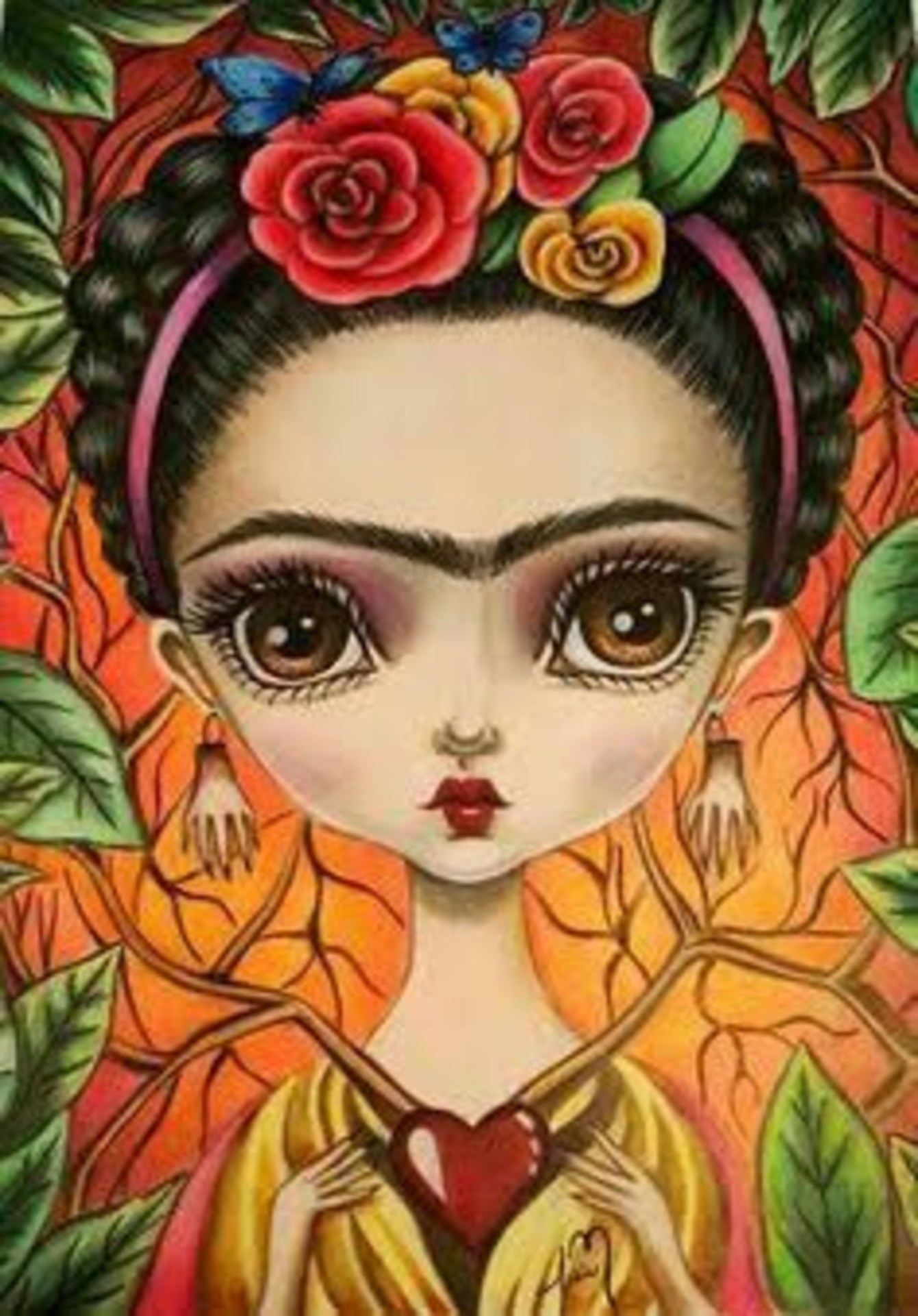Android Mobiles Full Hd Resolutions 1080 X - Caricatura De Frida , HD Wallpaper & Backgrounds