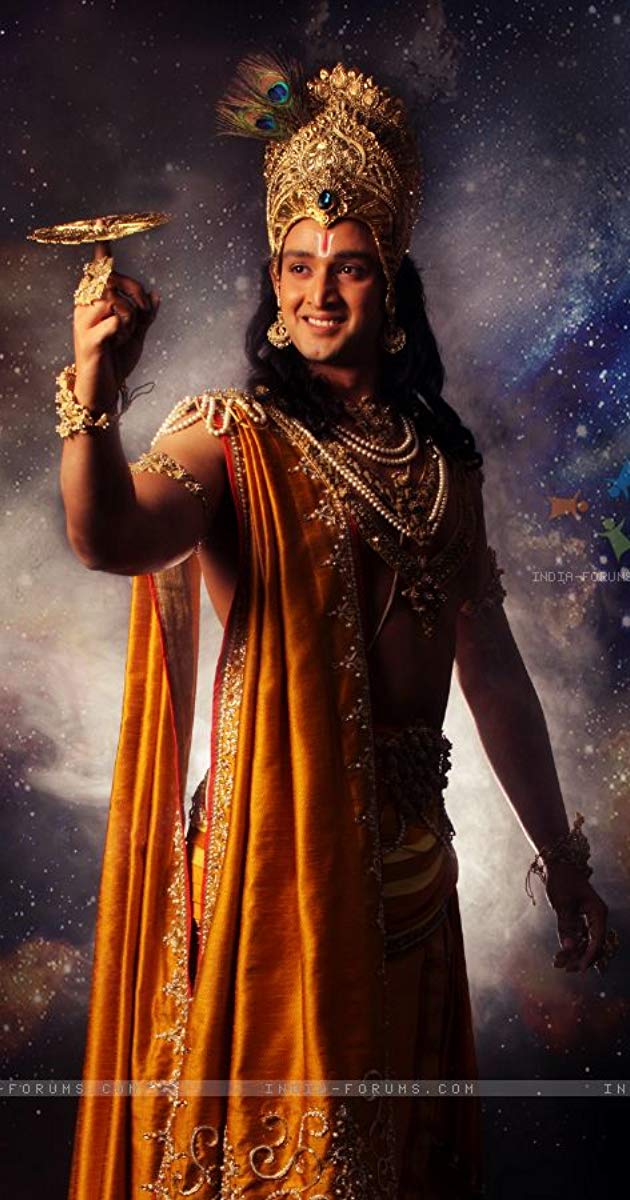 Saurabh Raj Jain - Lord Krishna Of Mahabharata , HD Wallpaper & Backgrounds