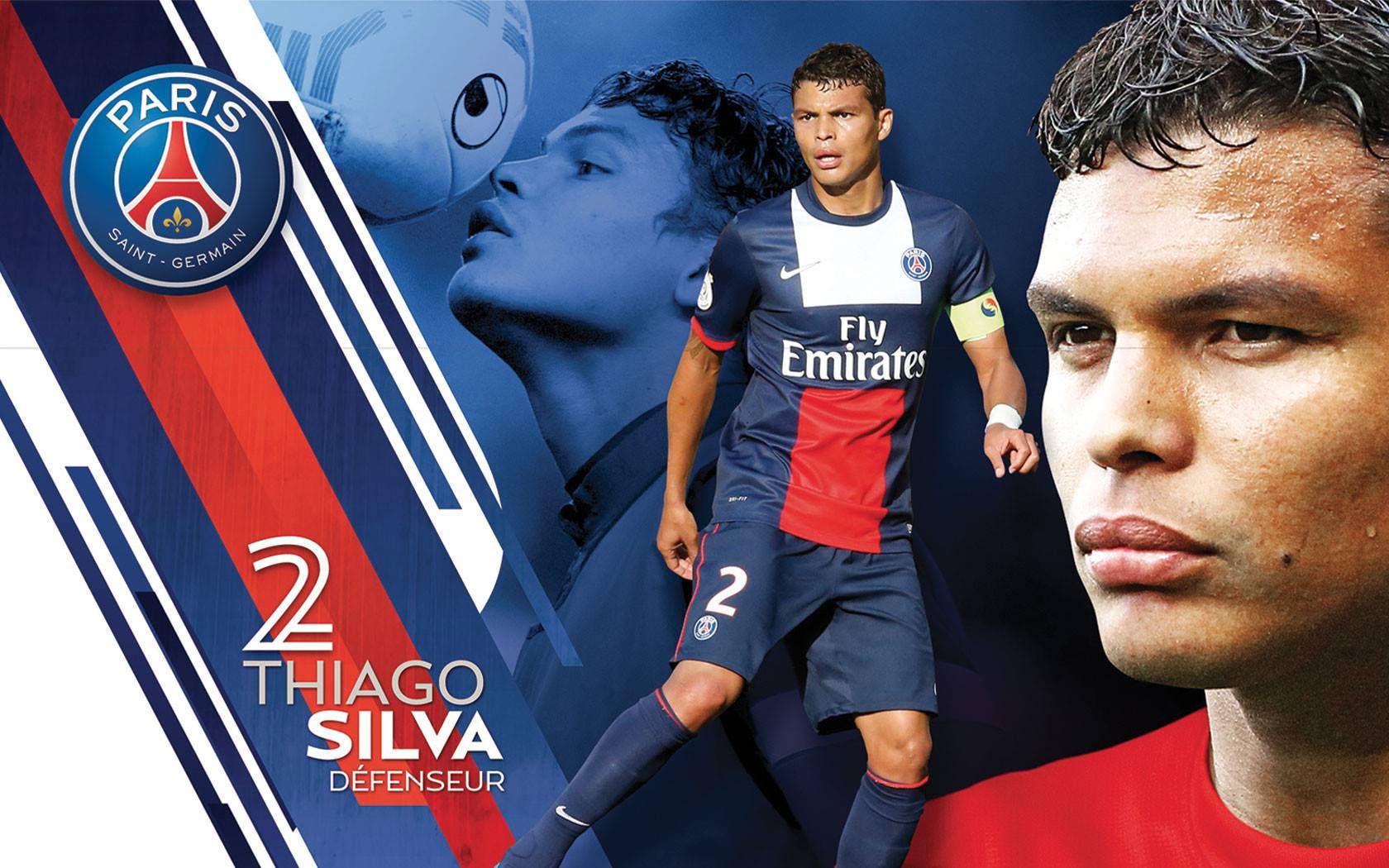 Thiago Silva Wide Wallpaper - Thiago Silva Logo , HD Wallpaper & Backgrounds