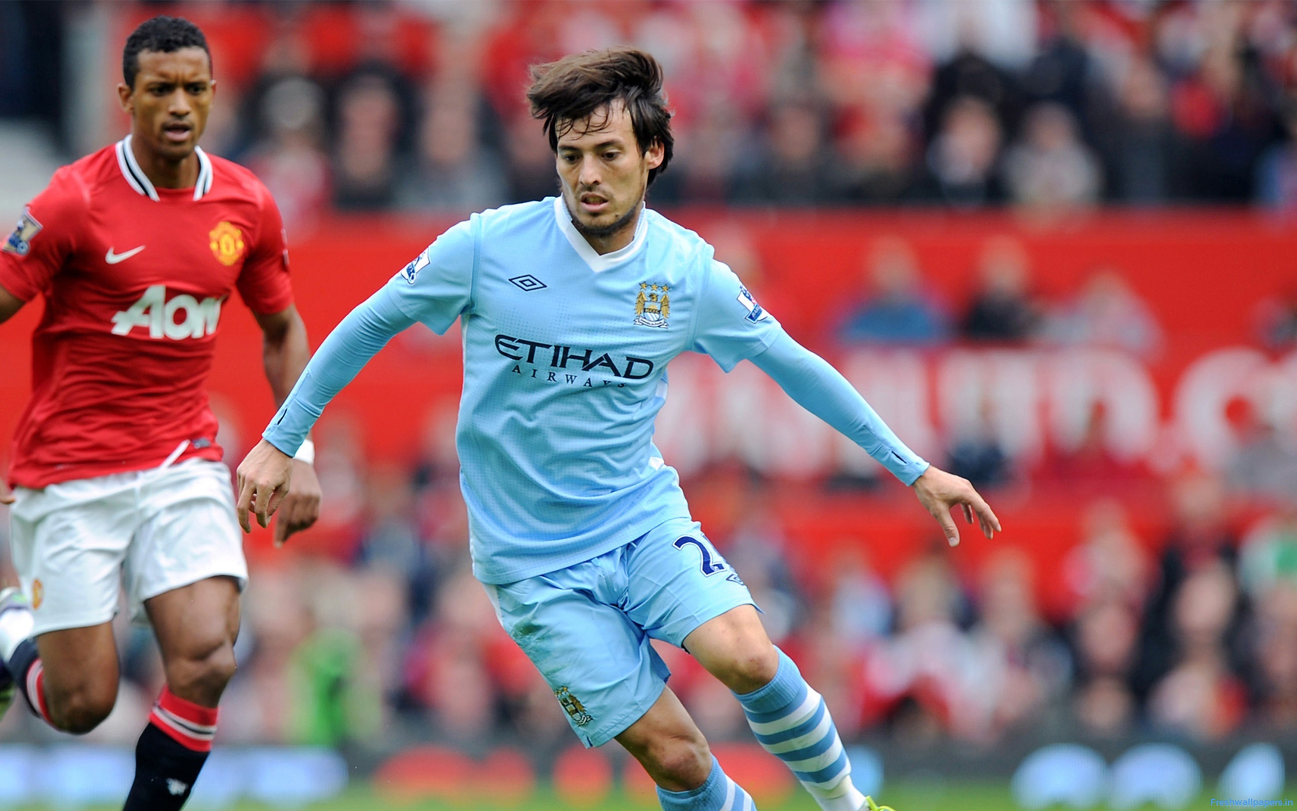 X - David Silva Man City , HD Wallpaper & Backgrounds