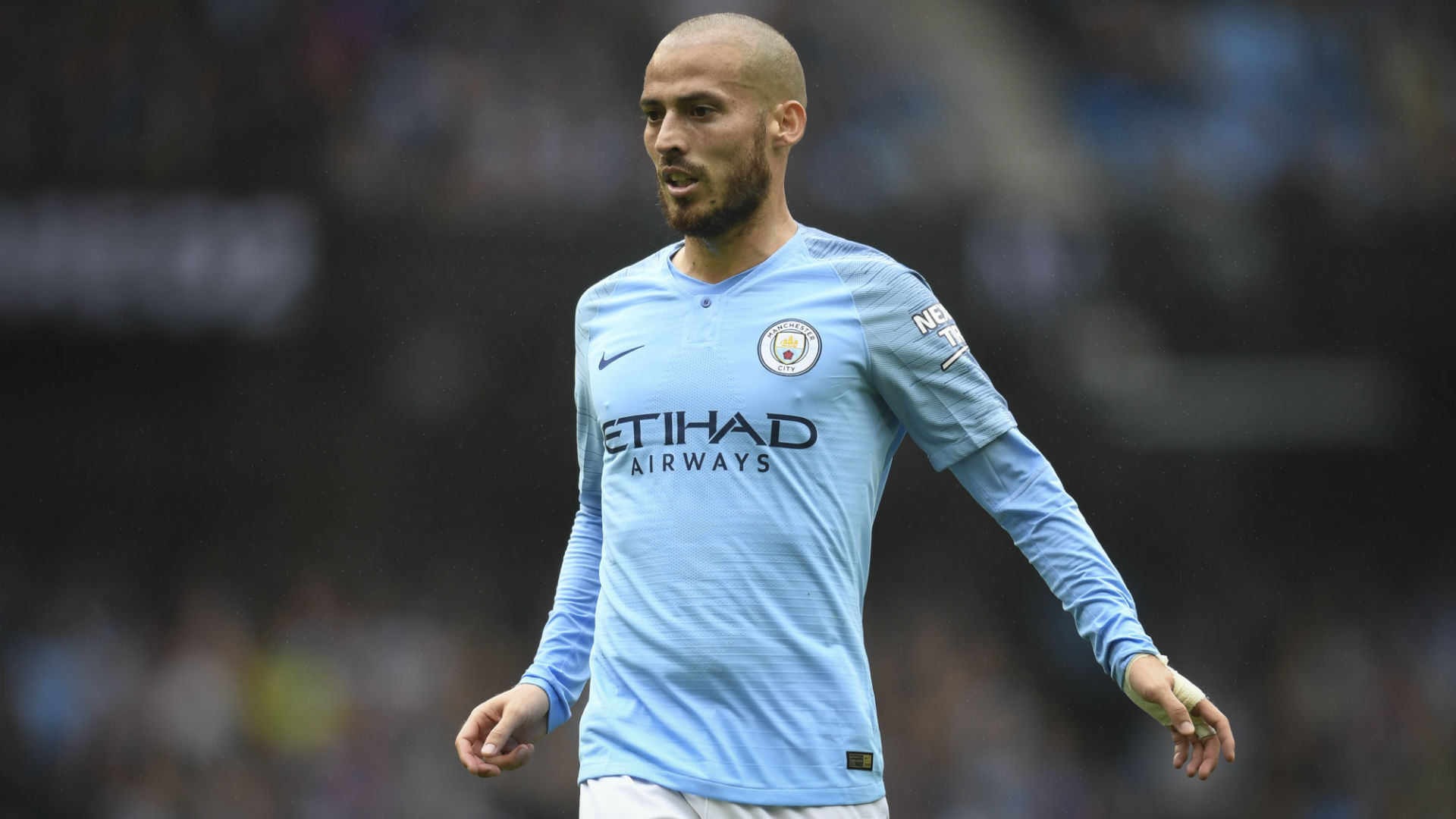 David Silva Expects To Leave Manchester City In - Manchester City Players Long Sleeve , HD Wallpaper & Backgrounds