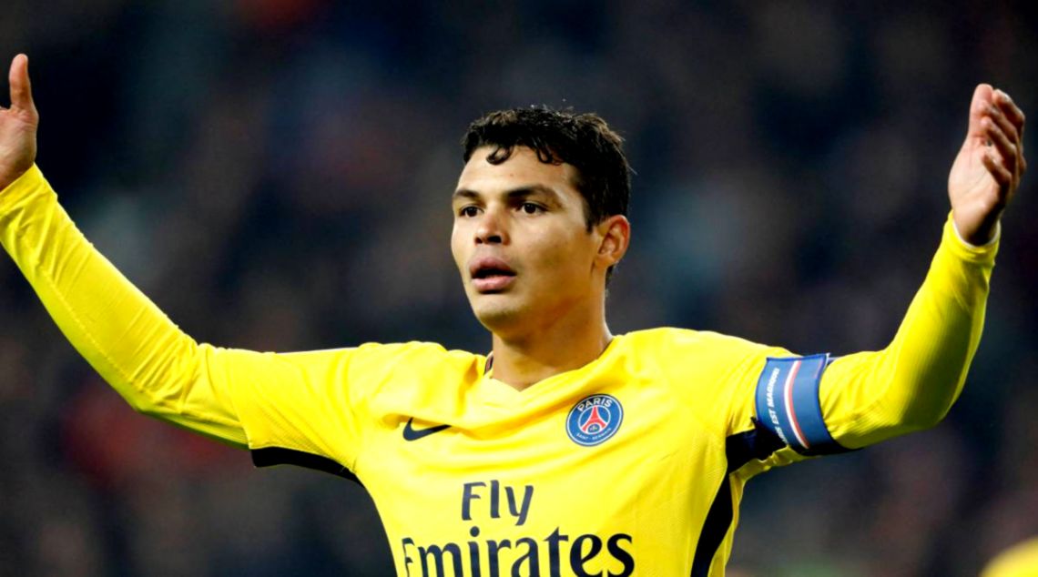 Psg Captain Thiago Silva Messi Tougher To Defend Than - Thiago Silva , HD Wallpaper & Backgrounds