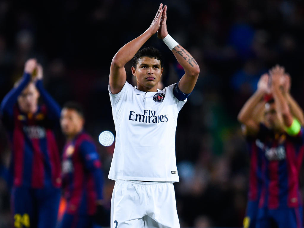 Thiago Silva And Di Maria To Miss Toulouse Trip - Thiago Silva Vs Barcelona , HD Wallpaper & Backgrounds