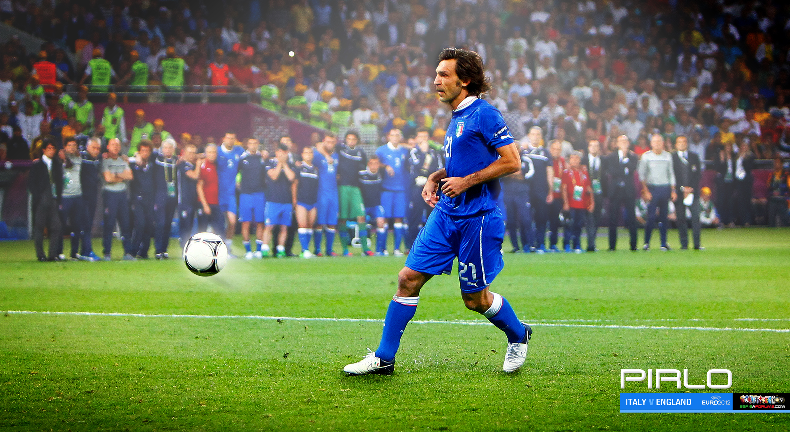 Pirlo Ac Milan - Andrea Pirlo Panenka , HD Wallpaper & Backgrounds