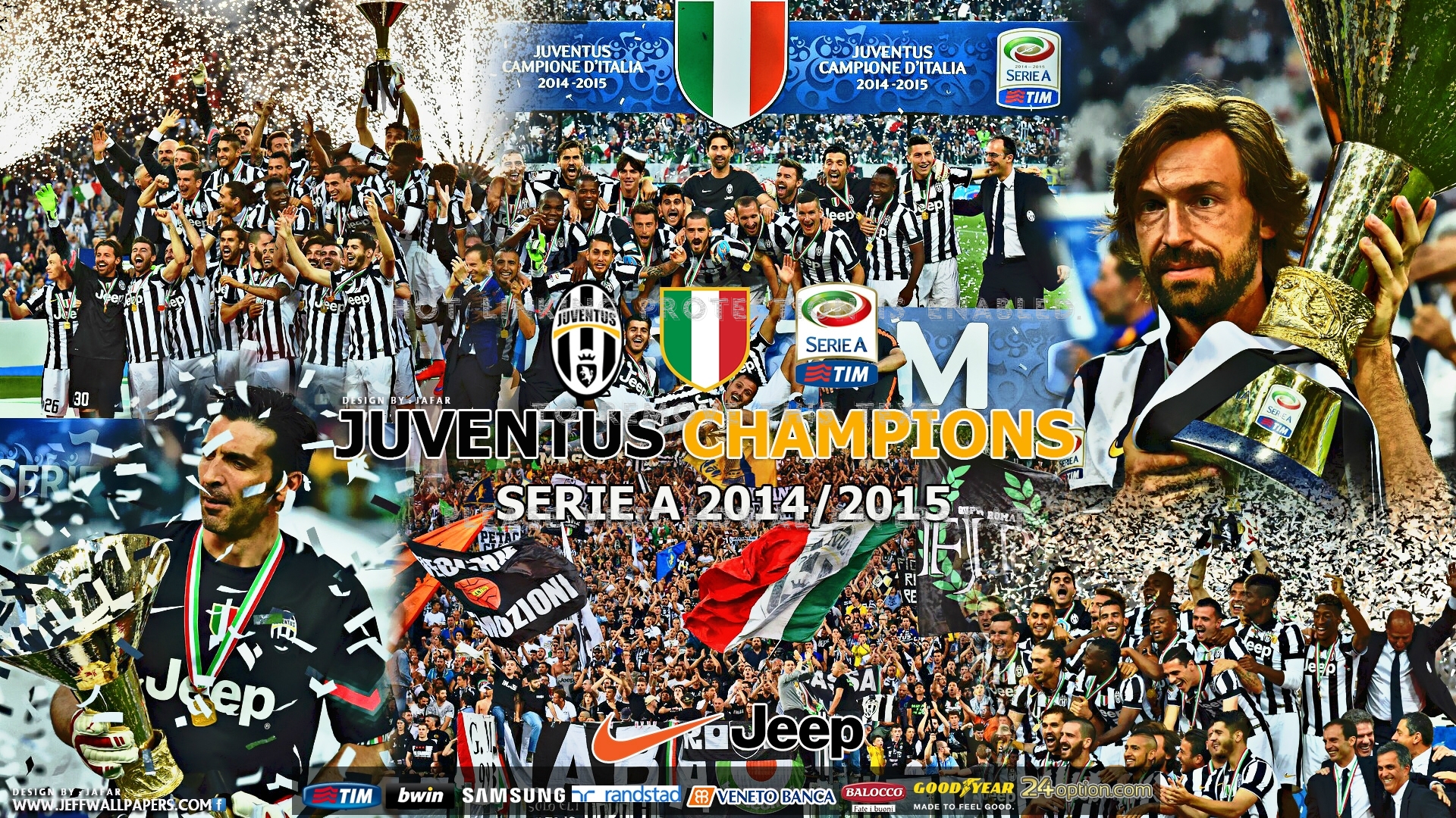 Juventus Serie A 2015 , HD Wallpaper & Backgrounds