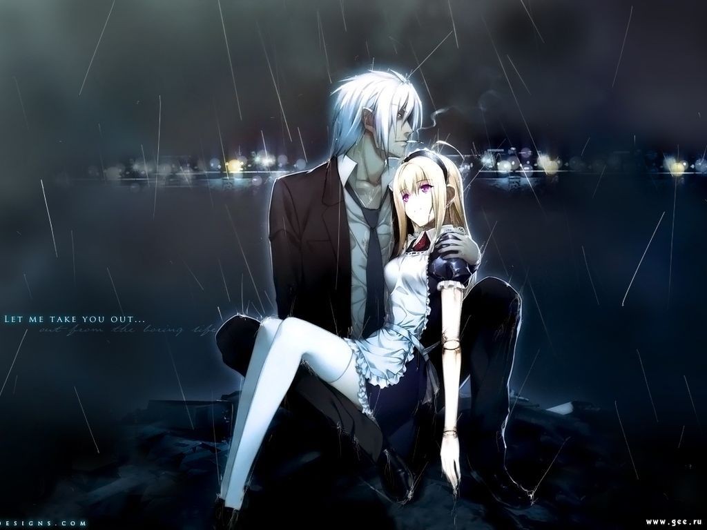 Rain Anime Wallpaper 1024x768 Rain, Anime, Boys, Anime, - Anime Girl Crying In The Rain , HD Wallpaper & Backgrounds