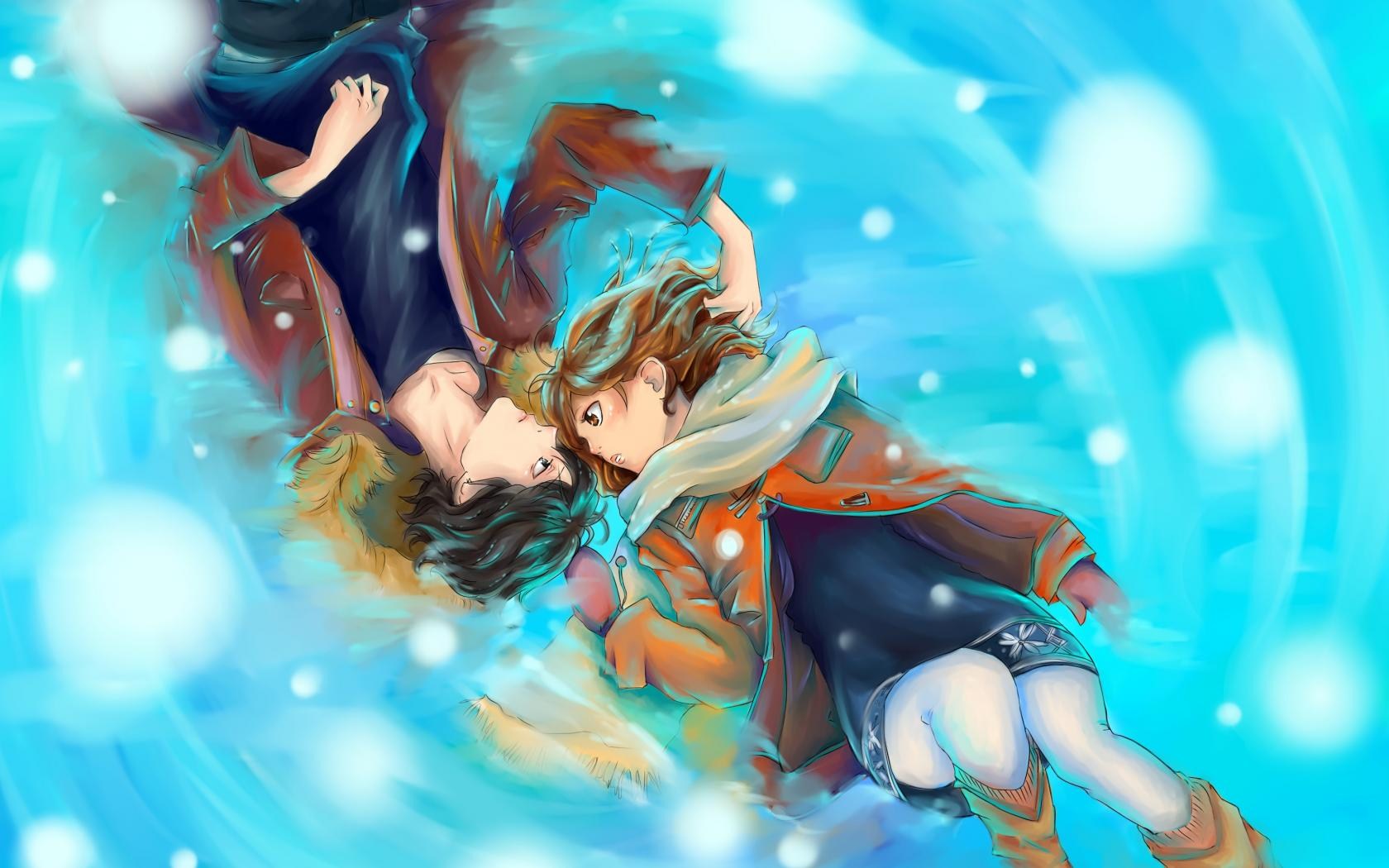 Anime Boy And Girl In Love 973011 Hd Wallpaper Backgrounds