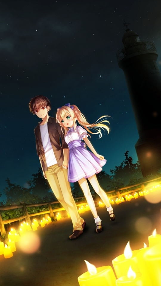 Wallpaper Anime Girl And Boy, Tsumugi Wenders, Summer - Summer Pockets , HD Wallpaper & Backgrounds