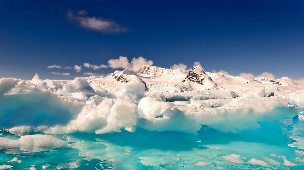 Antarctica Landscape Wallpaper - Antarctica Background Hd , HD Wallpaper & Backgrounds