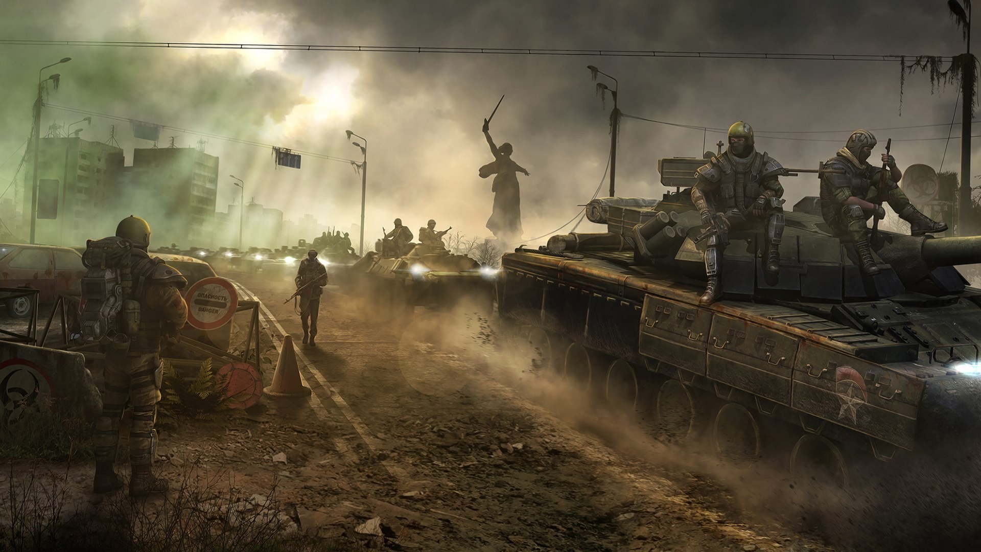 Post Apocalyptic Us Army , HD Wallpaper & Backgrounds