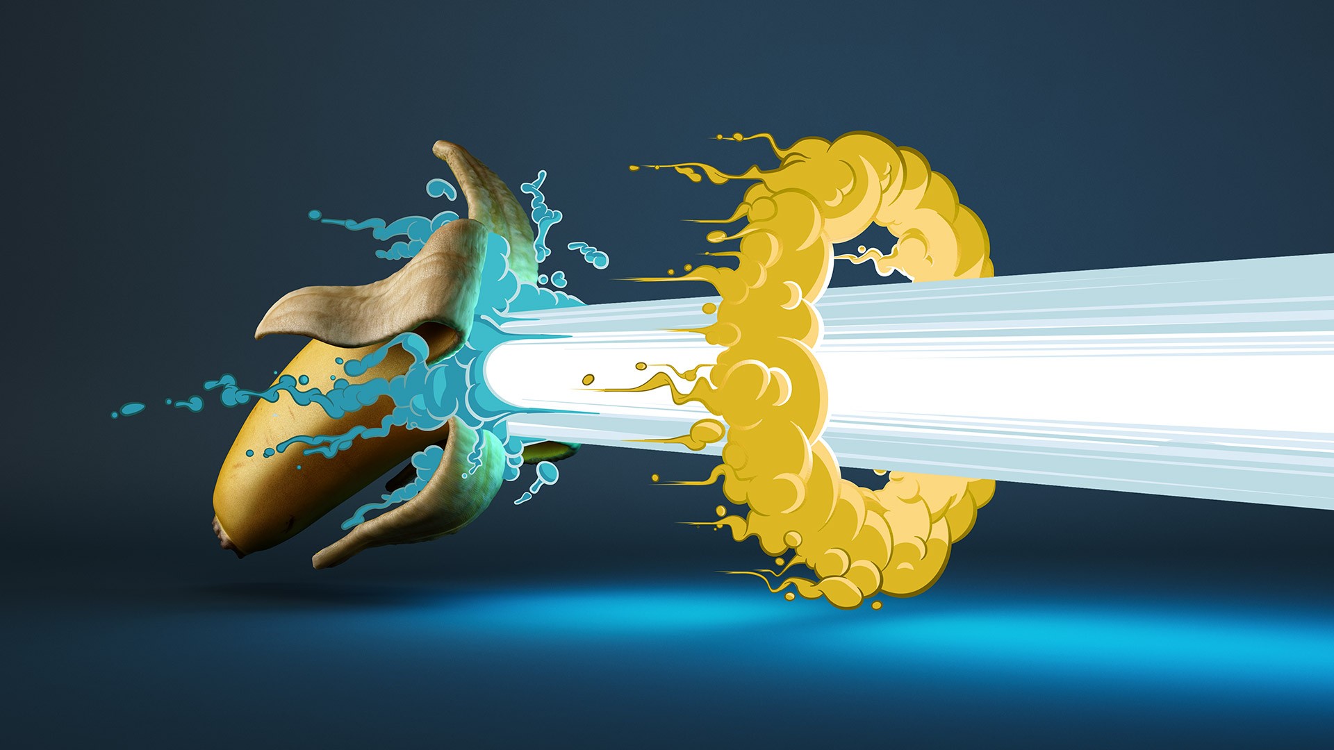 Fish Illustration Iphone Wallpaper Awesome Some God - Explosive Banana , HD Wallpaper & Backgrounds