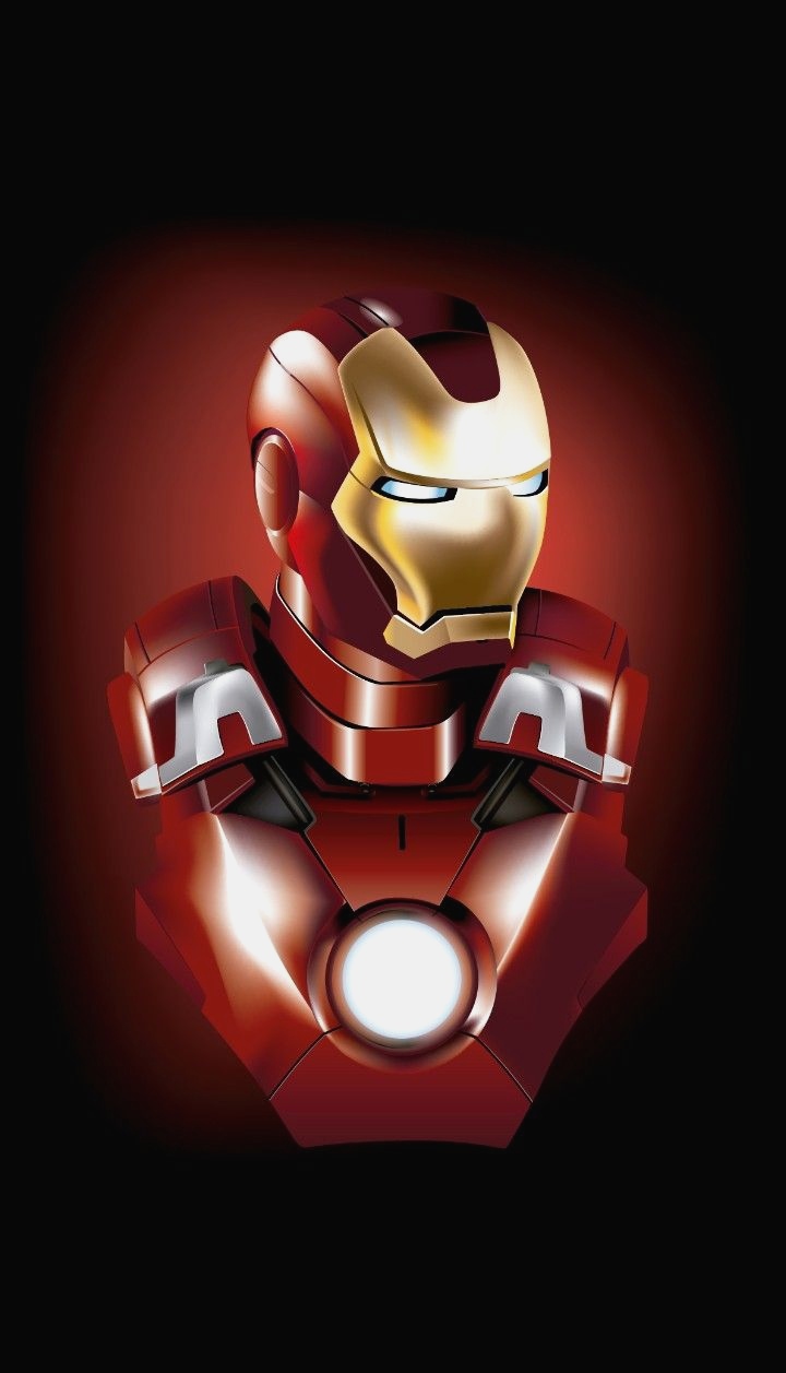 Iron Man Tony Stark - Iron Man Illustration , HD Wallpaper & Backgrounds