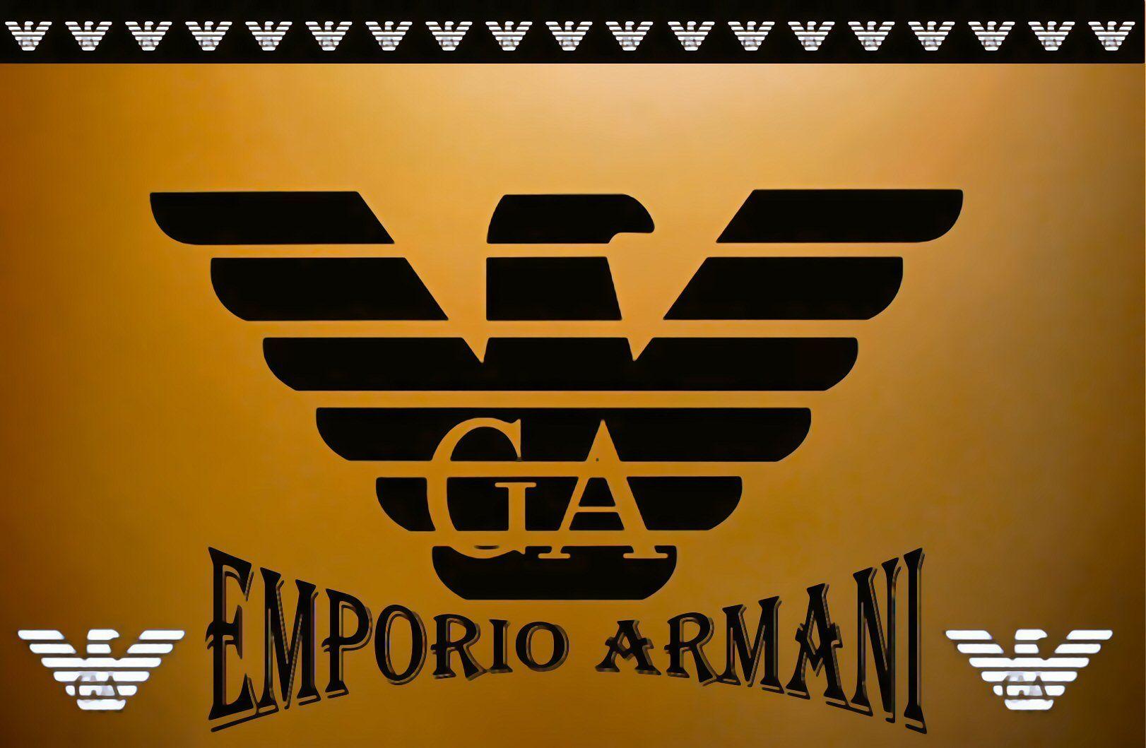 Armani Logo Background Wallpaper - Armani Logo , HD Wallpaper & Backgrounds