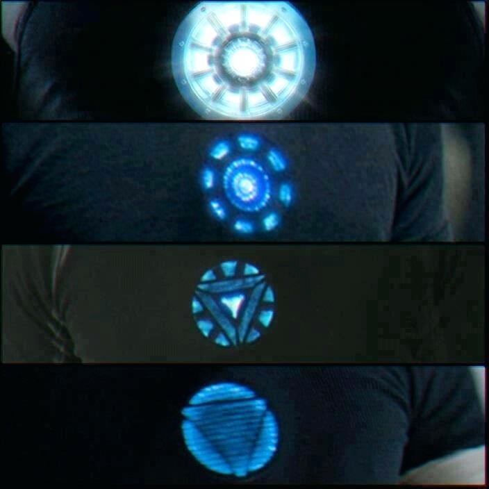 Iron - Iron Man All Arc Reactors , HD Wallpaper & Backgrounds