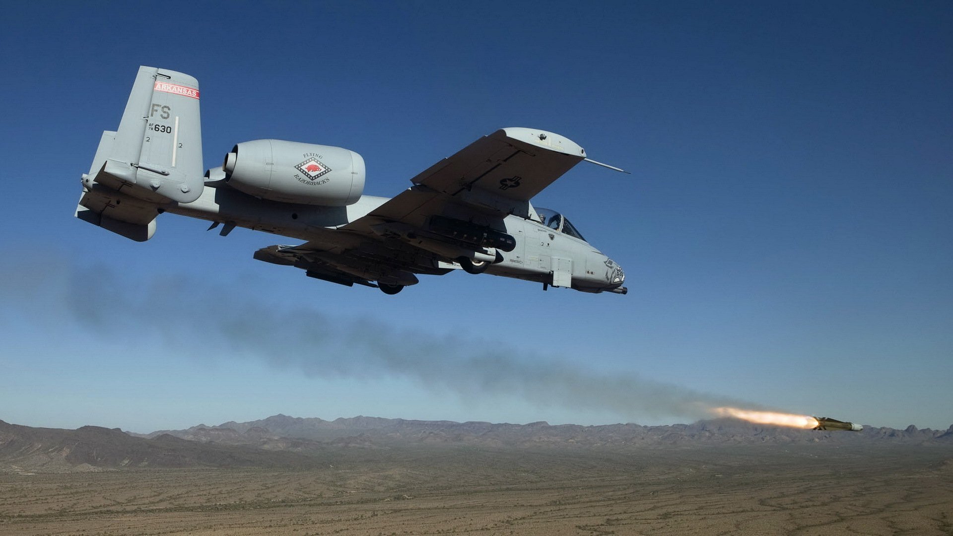 A-10 Arkansas Air National Guard United States - Air Force Test Pilot , HD Wallpaper & Backgrounds