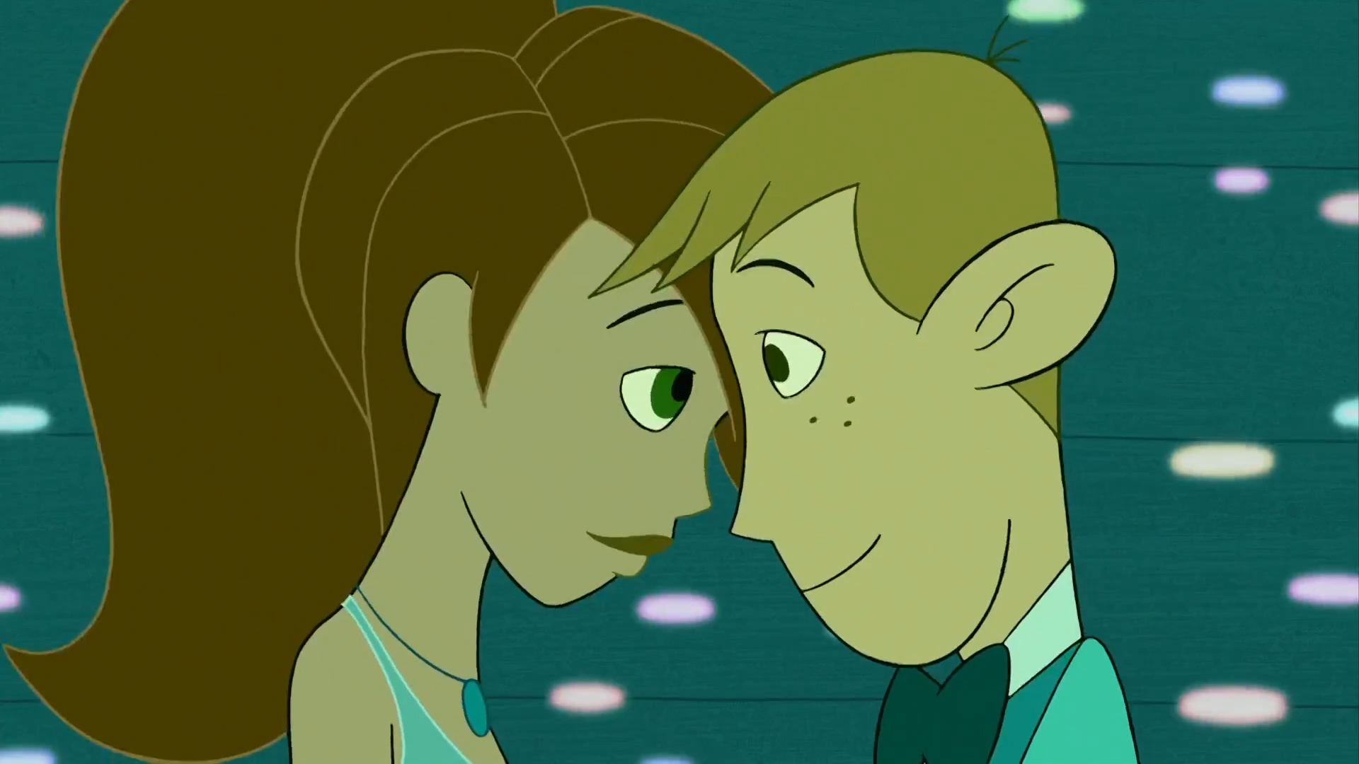 Kim And Ron Prom Night Up Close - Kim Possible With Ron , HD Wallpaper & Backgrounds