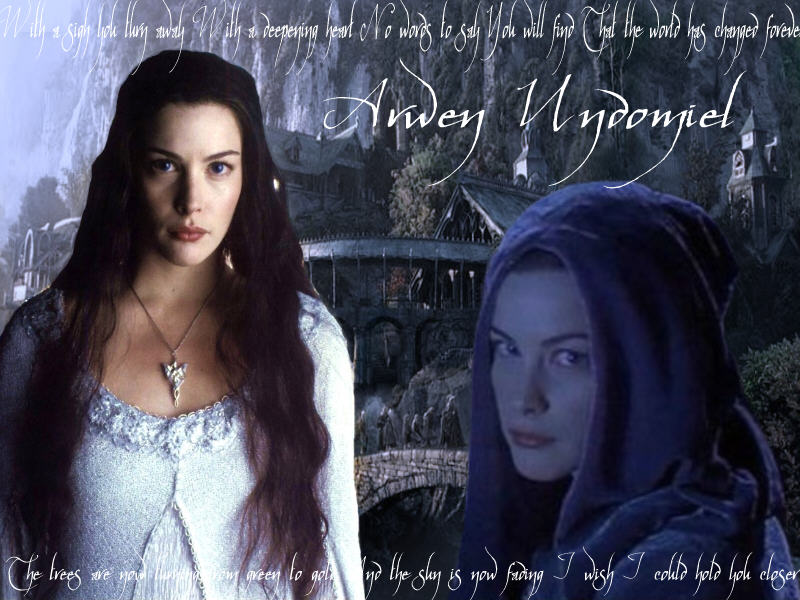Arwen - Lord Of The Rings Arwen , HD Wallpaper & Backgrounds