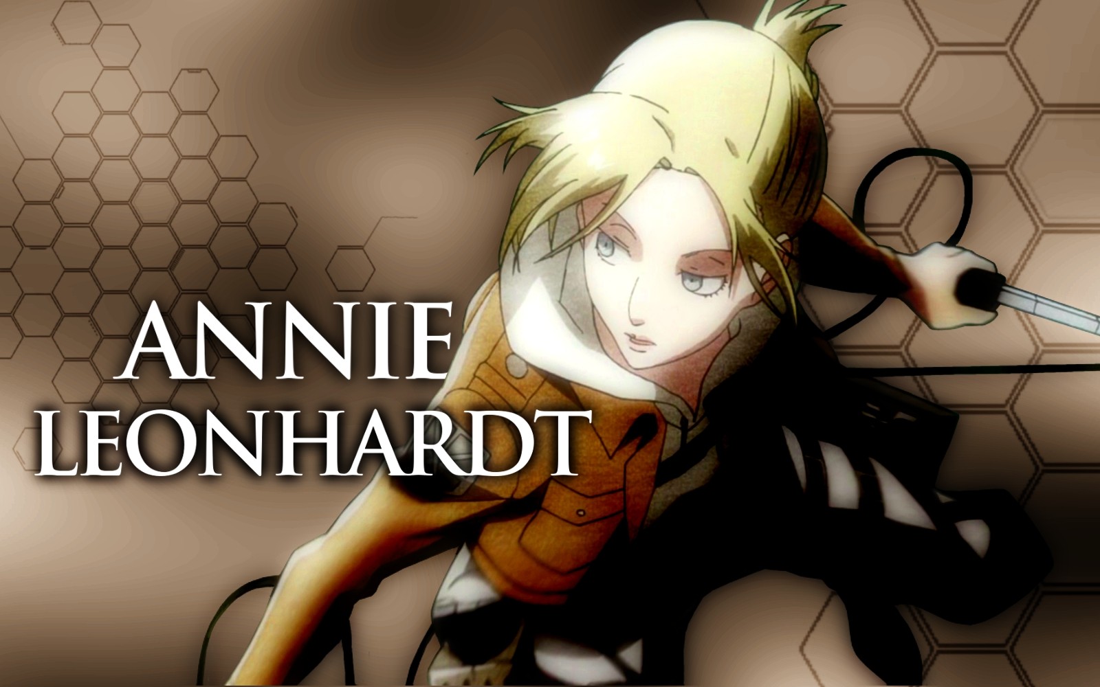 Shingeki No Kyojin Leonheart Annie Anime Anime Girls - Annie Leonhardt , HD Wallpaper & Backgrounds