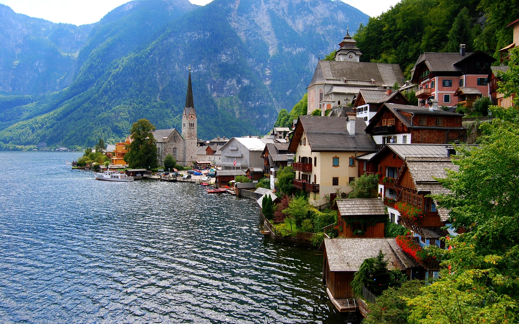 Hallstatt Wallpaper Hd - Bad Goisern , HD Wallpaper & Backgrounds