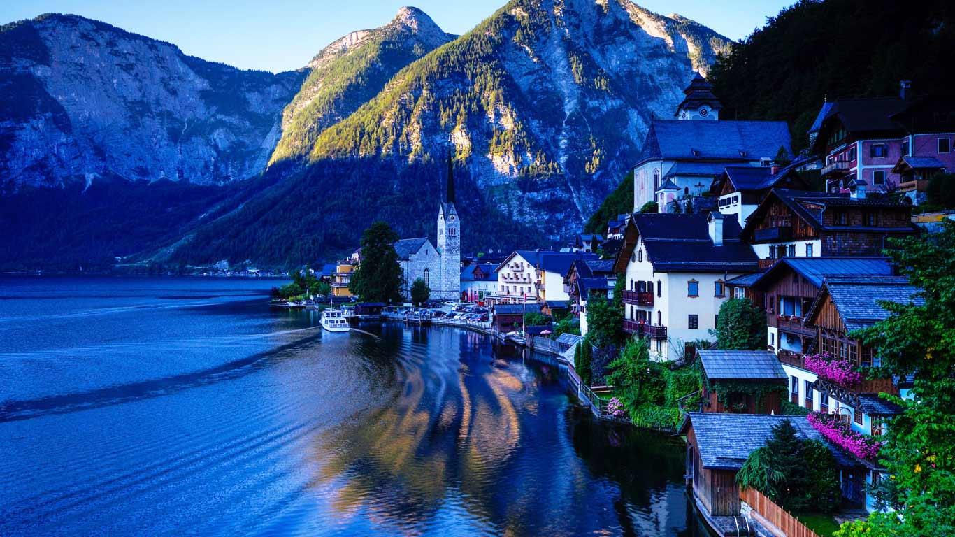 Hallstatt Wallpaper - Hallstatt Austria , HD Wallpaper & Backgrounds